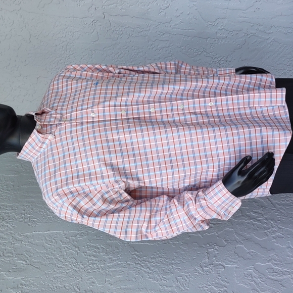 BROOKS BROTHERS 1818 MEN'S MONOGRAMMED PLAID LUXURY SHIRT - Picture 9 of 17